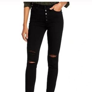 PAIGE Margot Ankle Black Jeans Size 31